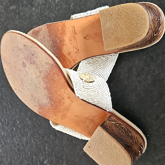 Usindo Beaded Sandals Size 6 - Picture 7 of 7